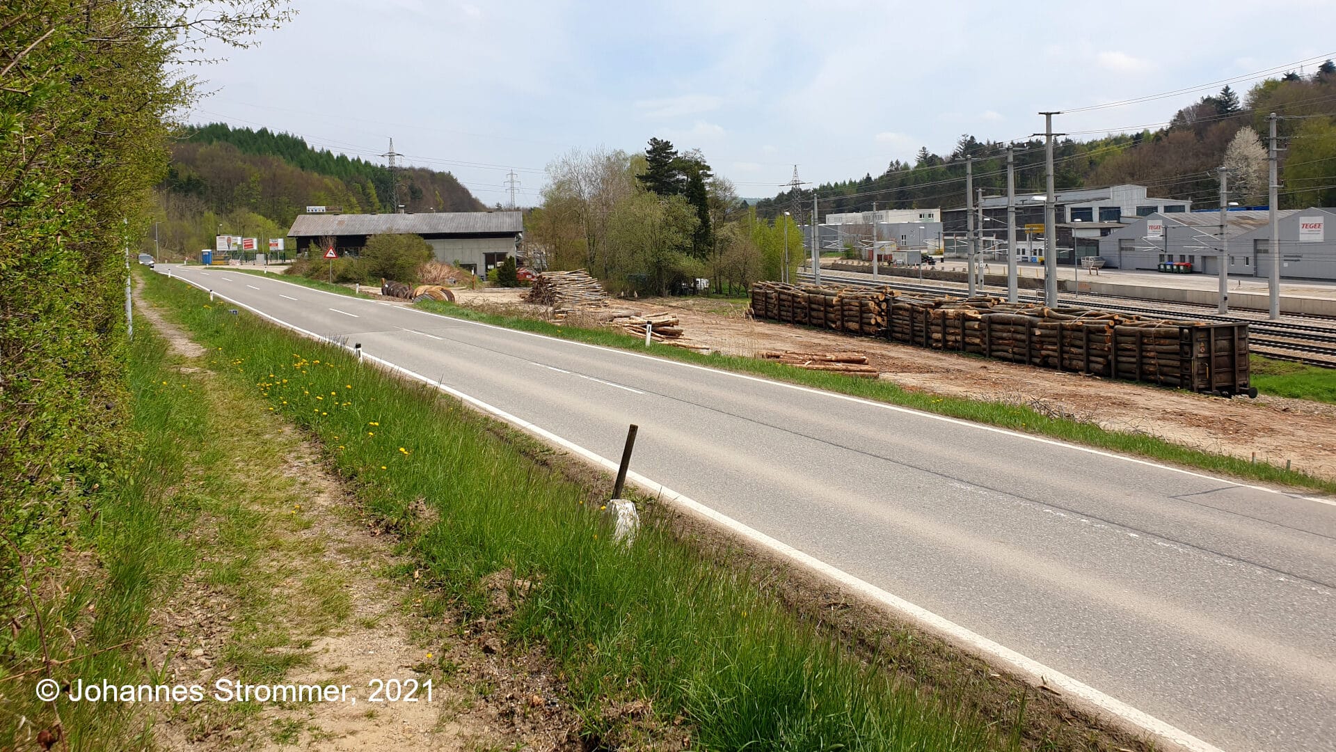 Waldbahn Rekawinkel: beim Bahnhof Rekawinkel