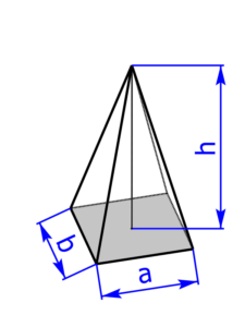 rechteckige Pyramide