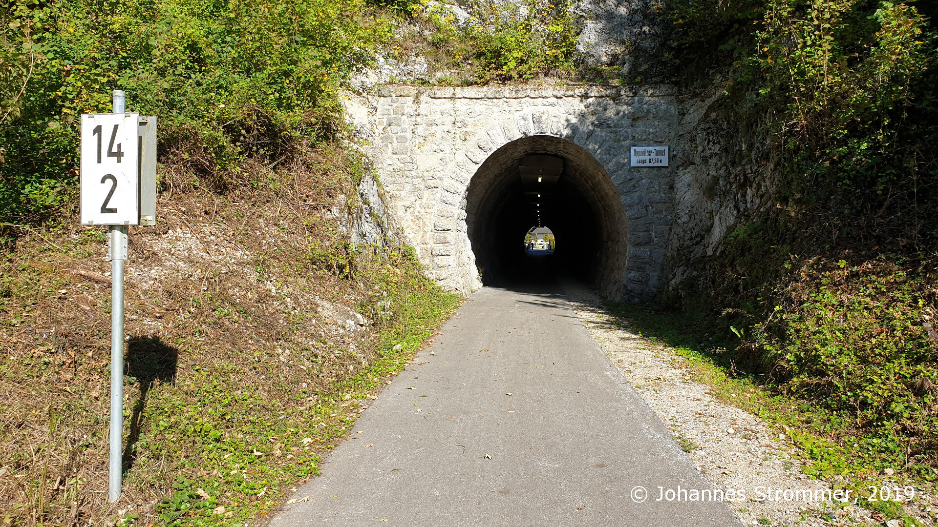 Der ehemalige Opponitzer Tunnel der Ybbstalbahn.