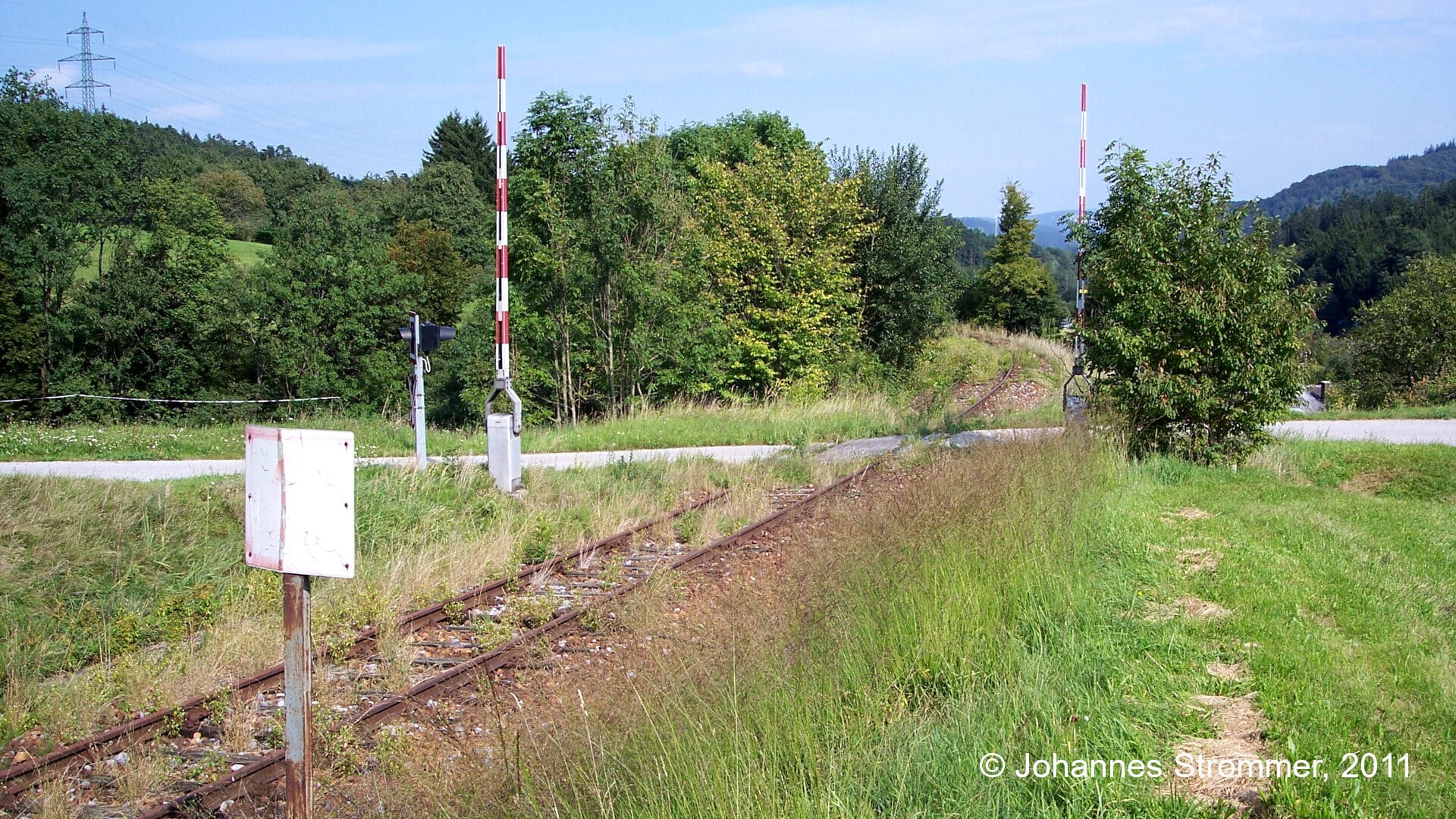 Bahnstrecke Weissenbach-Neuhaus - Hainfeld (Leobersdorfer Bahn); Bahnkilometer 34.8.