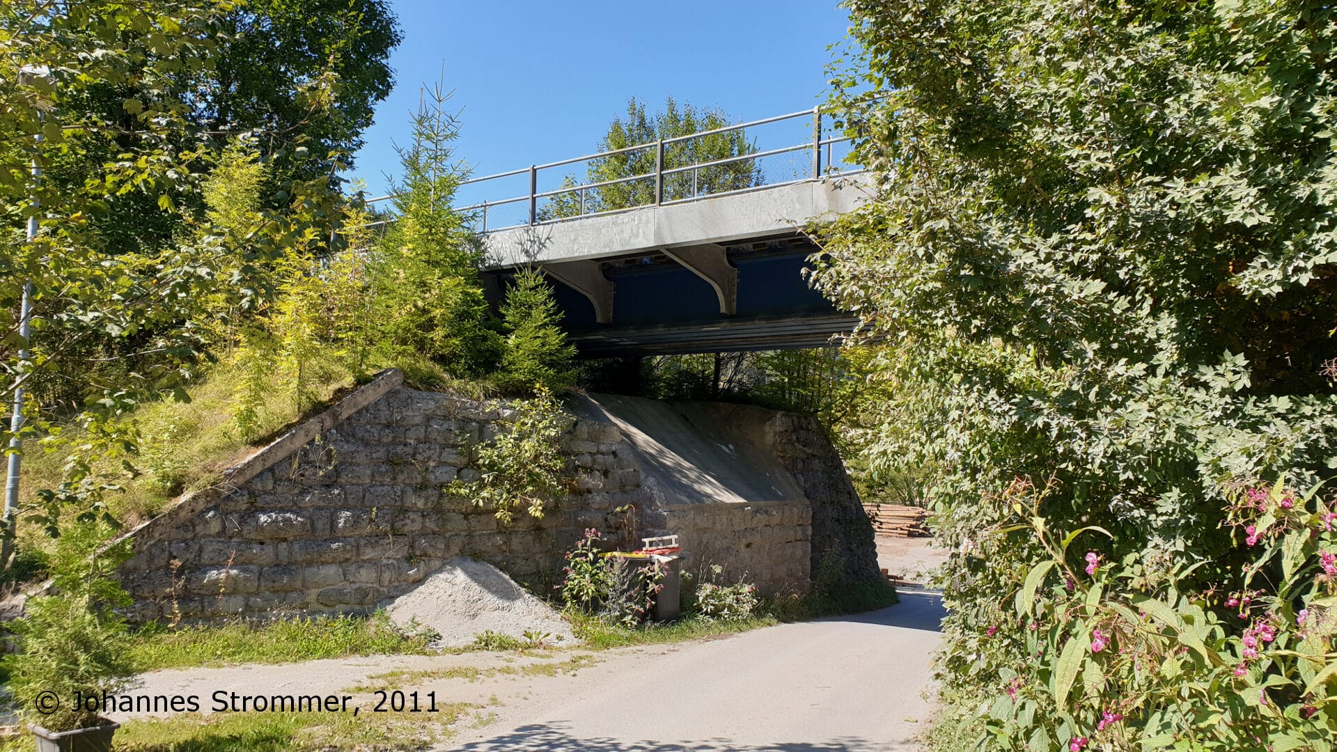 Bahnstrecke Freiland - Türnitz: Brücke über den Moosbachgraben