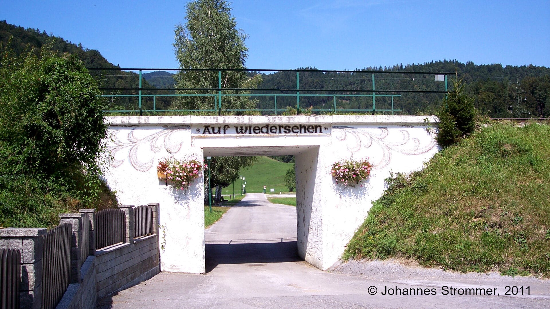 Ehemalige Brücke der Bahnstrecke Freiland - Türnitz