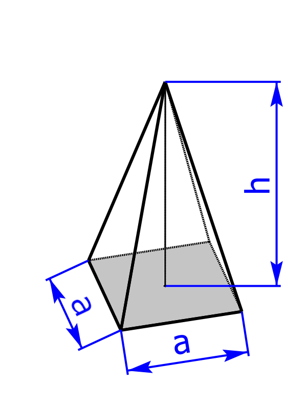 quadratische Pyramide