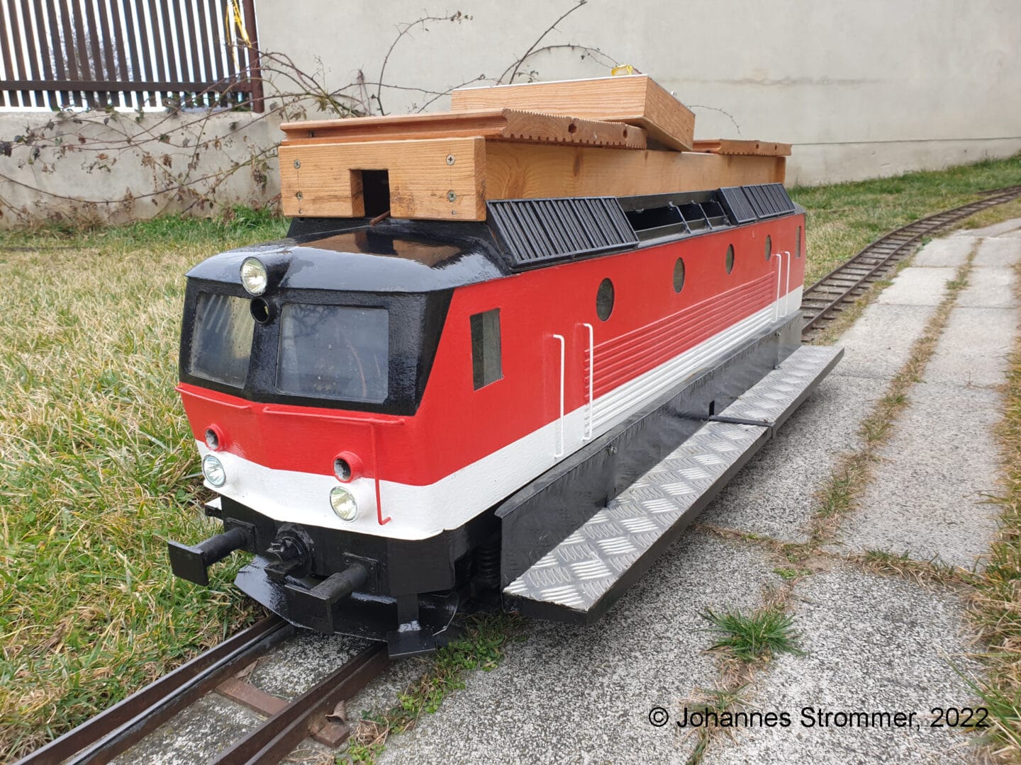 Gartenbahn-Lokomotive 5 Zoll im Februar 2022